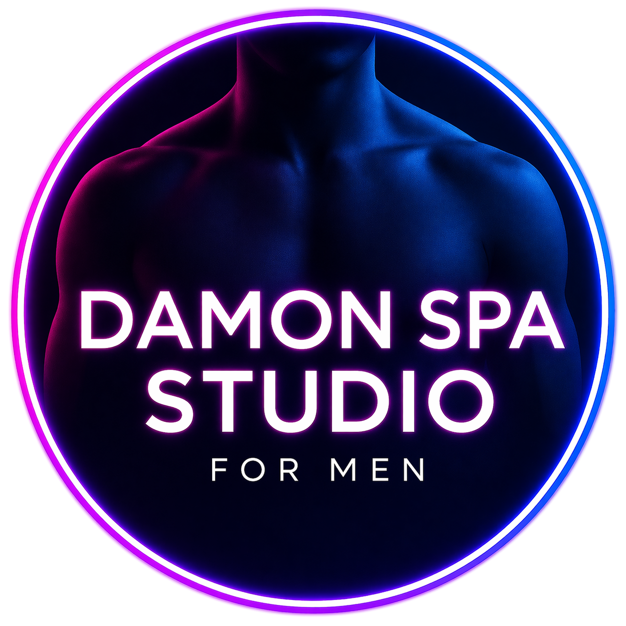 Damon Spa Studio For Men official circle logo
